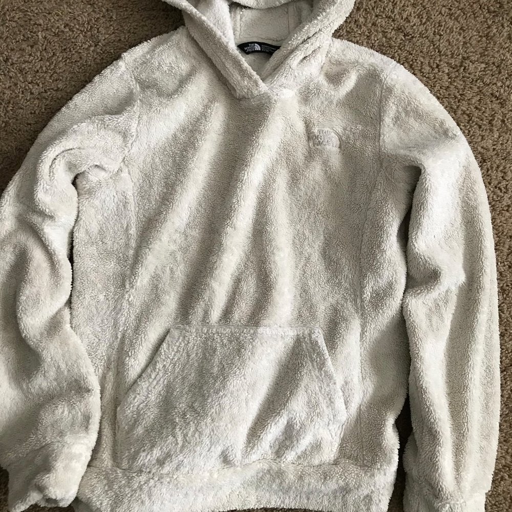 The North Face hooded fleece pullover sweatshirt